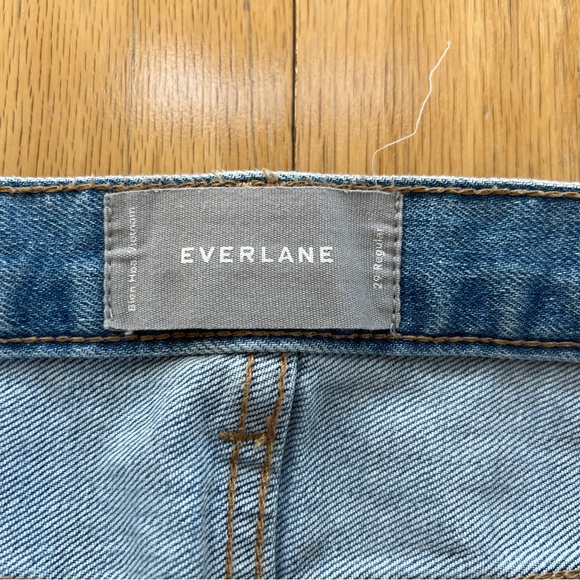 Everlane Women’s  Light Blue Boyfriend Straight Jeans - Picture 3 of 7